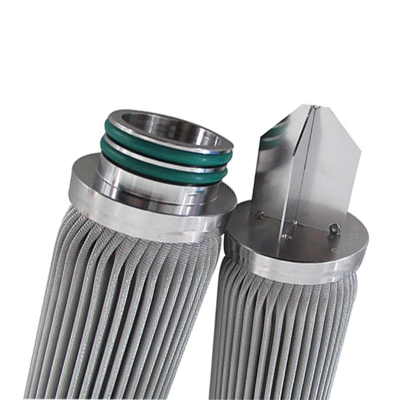 <b>304 Stainless Steel Pleated Polymer Melt Candle Oil Gas Liquid Filter</b>